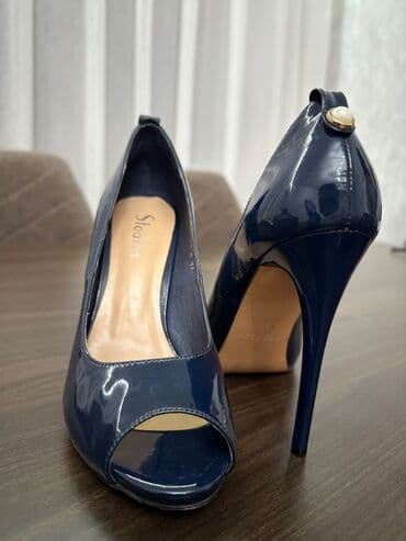 Sabo, Ölçü: 37, rəng - Göy, İşlənmiş