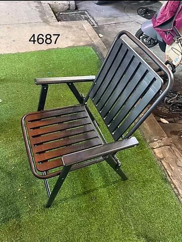 stulların qiyməti: Yeni, Plyaj, piknik stulu, Metal — 2