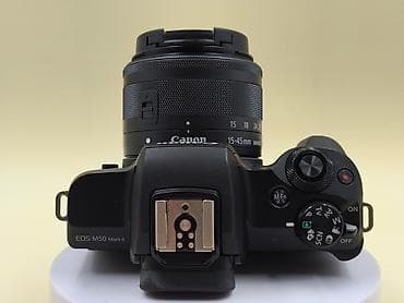 Canon EOS M50 Mark II + EF-M 15-45mm IS STM kit. Cəmi 2K probeg. - — 8