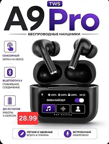 gaming qulaqciqlar: Yeni Simsiz (Bluetooth) Qulaqcıqlar, rəng - Qara — 1