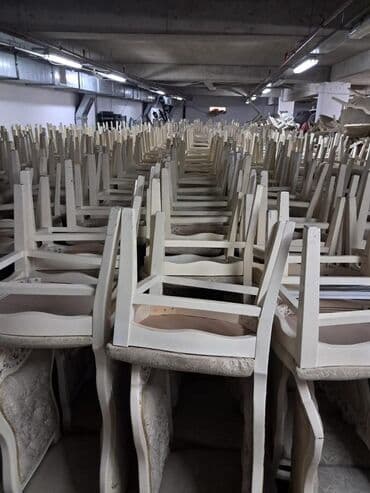 stul restoran: Qonaq otağı üçün, Qatlanmayan, rəng - Ağ Stul — 3