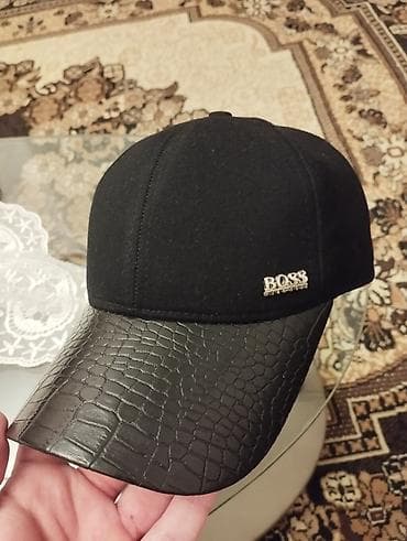 Kepka, Boss, Yeni, rəng - Qara, One size