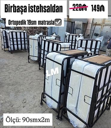 Açılıb-bağlanan çarpayıların (raskladuşkaların) birbaşa depodan ən