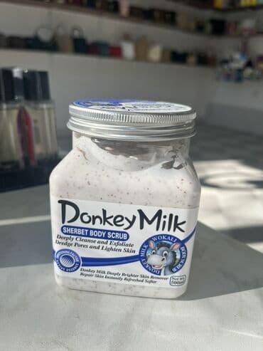 Уход за телом: Donkey Milk Sherbet Body Scrub – dərin təmizləyici bədən skrabı — 1