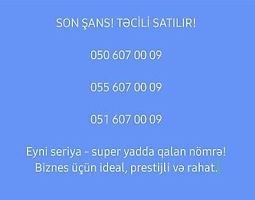 Nömrə: ( 055 ) ( 6070009 ), Yeni lalafo.az -da Nömrə: ( 055 ) ( 6070009 ), Yeni