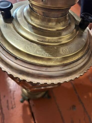 Kabab malları: İşlənmiş Od Samovar, 3 l, Ünvandan götürmə — 5