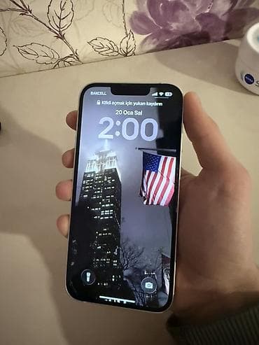 telefonlar satisi: IPhone 13, 128 GB, Ağ, Face ID — 2