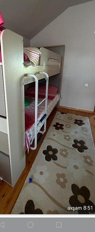 Oğlan və qız üçün, İşlənmiş, Çarpayı, Matrassız, Siyirməsiz, Laminat — 2