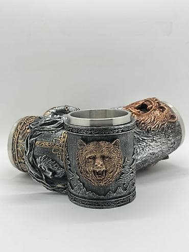 Охота и рыбалка: Məhsul: Tematik dekorativ fincanlar – paslanmayan polad daxili qablı — 8