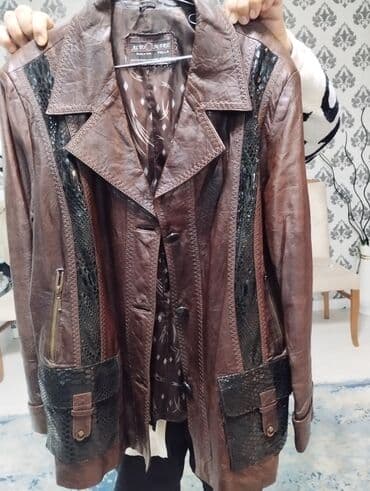 купить плащ акацуки в бишкеке: Plaş, 5XL, rəng - Qəhvəyi — 3