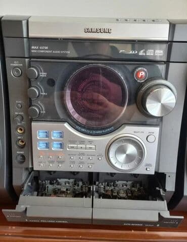 басавик: SAMSUNG musiqi mərkəzi və kalonkaları. Bir çox funksiyası var. 1 — 6