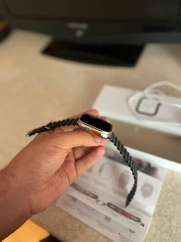 böyük soba: Smart saat, Sensor ekran, rəng - Qara — 2