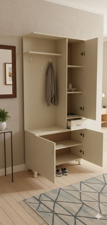 sehf qapi: Yeni, Açılan, 1 qapı Düz dolab, Dəhliz dolabı, Rusiya — 4