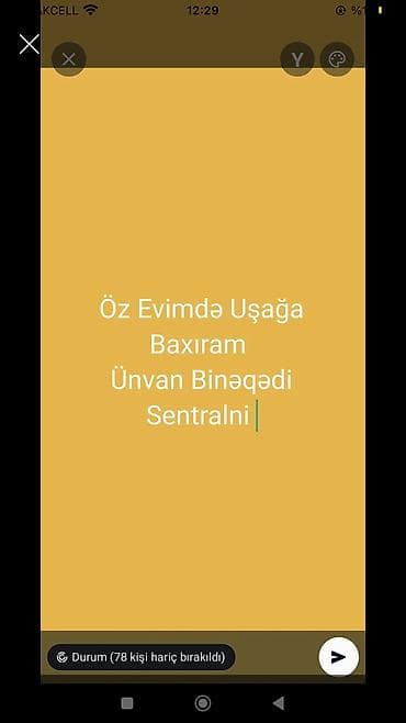 Dayələr: Uşaq baxımı xidməti – Binəqədi 1 aylıq körpə - 6 yaşadək - Öz evimdə — 1