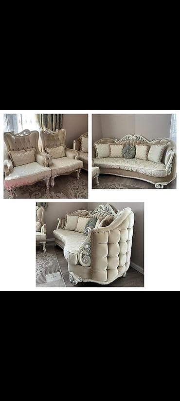 İşlənmiş, Divan, 2 kreslo — 1