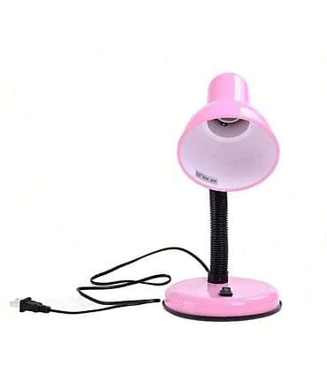 panel plastik: Masaüstü LED üçün stolüstü lampalar - Rənglər: çəhrayı, bənövşəyi — 1