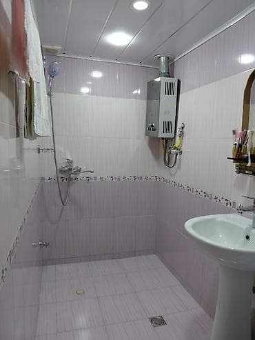 cermetde kiraye evler: 4 otaqlı 80.1 kv.mənzil – geniş və işıqlı 9/6 mərtəbə.Lift var. - — 9