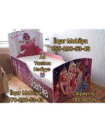 ucuz krafat: Qız üçün, Yeni, Çarpayı, Bazasız, Matrassız, Siyirməsiz — 7