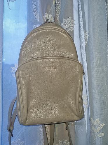 Aksesuarlar: Furla qadın bel-çiyin çantası (ryukzak) 100%original furla bezi — 2