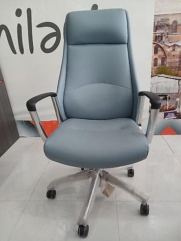 temiz bal: Ofis kreslosu – yüksək arxalı, erqonomik dizayn - Material: yumşaq — 2