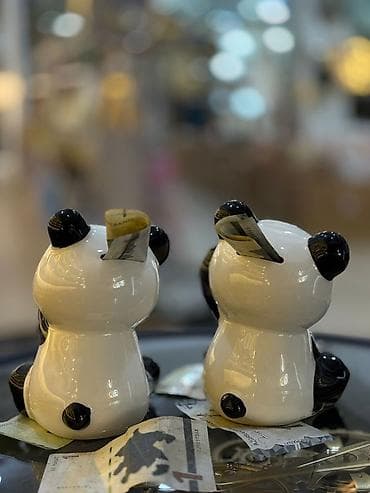 kass: Panda formalı pul yığan qəfəslər (saxlama bankası) - Dizayn: Şirin — 2