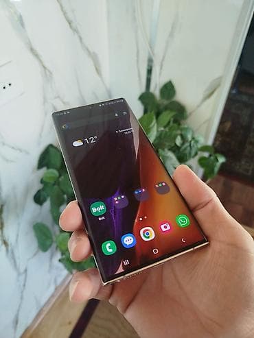 samsung not 10 pulus: Samsung Galaxy Note 20 Ultra, 256 GB, rəng - Ağ, Face ID — 5