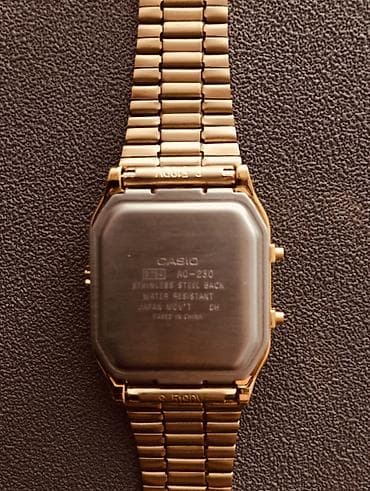 ucuz saat: Qol saatı, Casio, rəng - Qızılı — 2