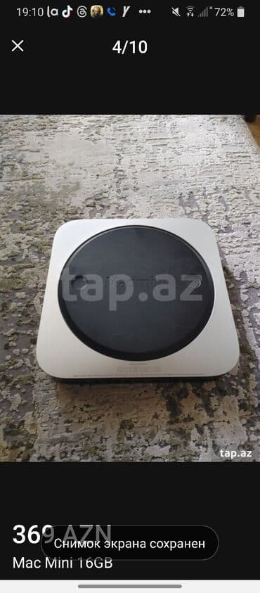Masaüstü kompüterlər və iş stansiyaları: Mac Mini İ7 Proccesor 16 GB RAM 2 TB yaddas ideal veziyetde Mouse — 3