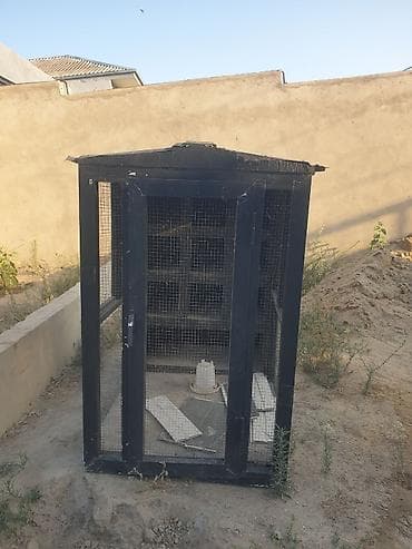 qefes boyuk: Quşlar üçün açıq havada istifadə oluna bilən qəfəs/voliér - Material — 1
