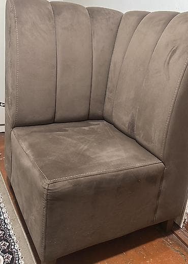 Divan və kreslo dəstləri: Künc divan, Divan, Bazasız, Açılmayan — 2