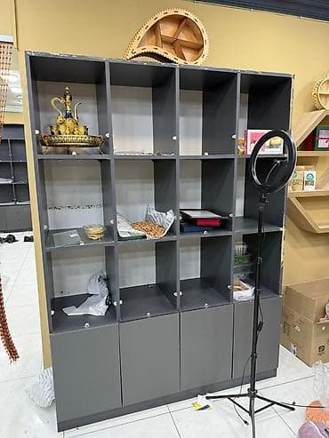 ref: Mağaza vitrin rəfi – modular bölməli Sayı çoxdur bir hissəsi — 4