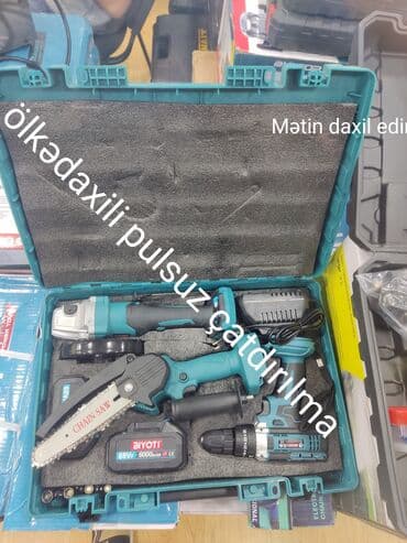 Digər alətlər: Yeni Motopila, benzopila Ünvandan götürmə, Pulsuz çatdırılma, Rayonlara çatdırılma, Kredit yoxdur — 1