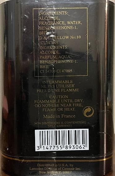 centrum vitamin terkibi: Lancome Magie Noire Parfum – 7.5 ml — 2