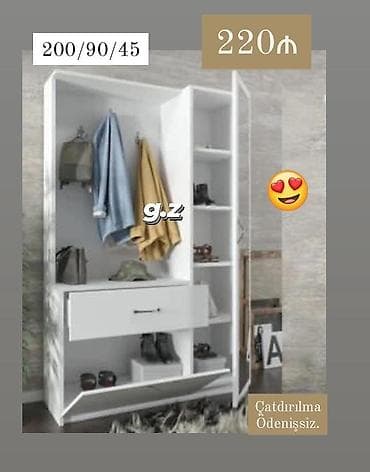 ikinci el masa ve oturacaqlar: Dəhliz dolabı — 1