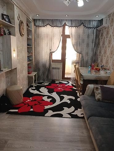 ev 4 otaqlı almaq: 2 otaqlı mənzil – zövqlü dizayn və rahat planlama - Geniş qonaq — 2