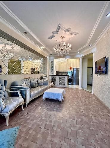 bine sovxoz evler: Təcili! Bayılda Sahə70 m² təmirli, əşyalı mənzil kirayə 📍 Boulevard — 2