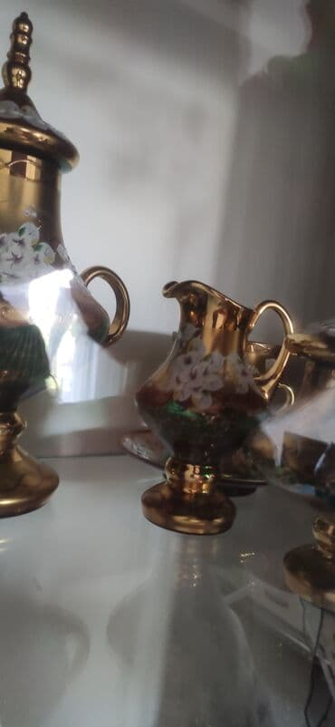 assa cayı qiyməti: Serviz oriqinal Caynik,sud qabi,pesok qabi,6 caşka,6 nəlbəki. Əla — 4