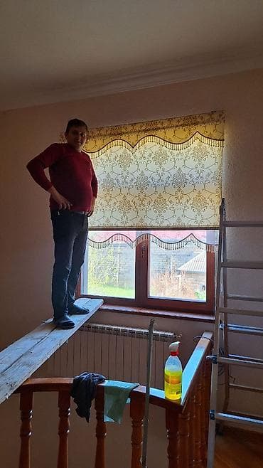 Pəncərə ustası xidmətləri: Çatdırma və quraşdırma pulsuz Zebra/Jaluzi pərdələrin quraşdırılması — 1