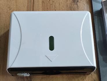 sufre: Divar tipli kağız dəsmal dispenseri - Material: möhkəm plastik korpus — 1