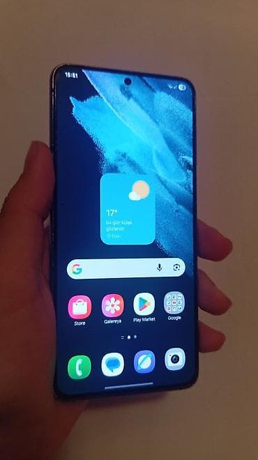 Samsung Galaxy S21, rəng - Boz, Barmaq izi