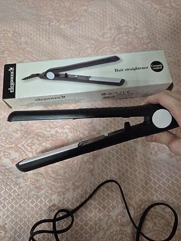 plastilin lovhesi: Eleganza saç düzləndiricisi - Keramika örtüklü lövhələr: saçın — 3