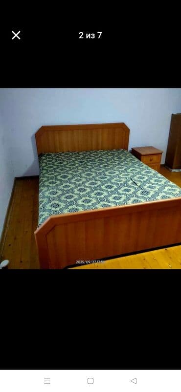 двухэтажные кровати: Б/у, Двуспальная кровать, Без подьемного механизма, С матрасом, Без выдвижных ящиков — 2