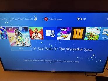 playstation 4 oyunu: Samsung smart 46 olcu TV interneti var Playstation 4 slim 500 GB — 1