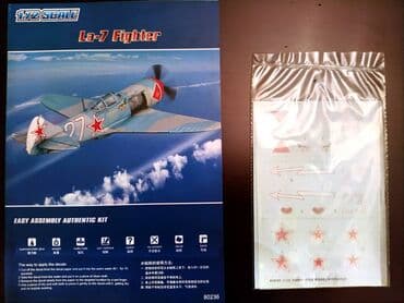 metbex tavan modelleri: La-7. Ikinci Dünya Müharibəsi. Sovet İttifaqı. 1/72 miqyasında təyyarə — 4