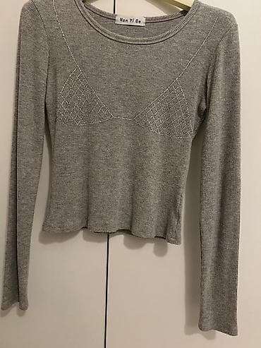 Svitşot, XS, S, rəng - Boz