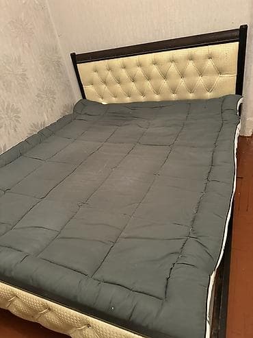 İkinəfərlik çarpayı, Bazasız, Matras ilə, Siyirməsiz — 1