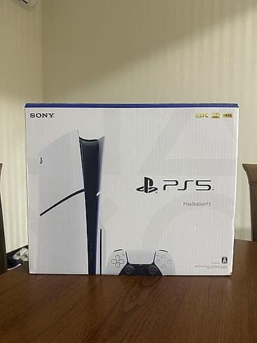 video registor: Playstation 5 slim iki dualsense noqte ciziqsiz yeni kimi cihaz ozumun — 3