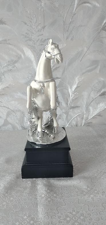 Şamdanlar: Fiqur, Mərmər, rəng - Ağ — 2