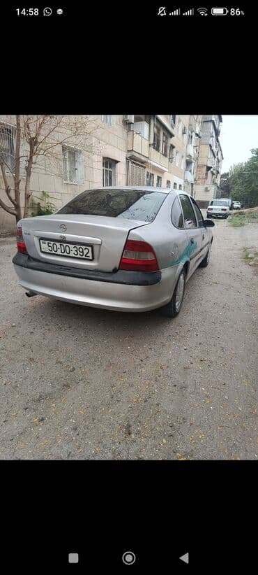 Bıçaqlar: Opel Vectra: 1.6 l | 1997 il 488084 km — 4