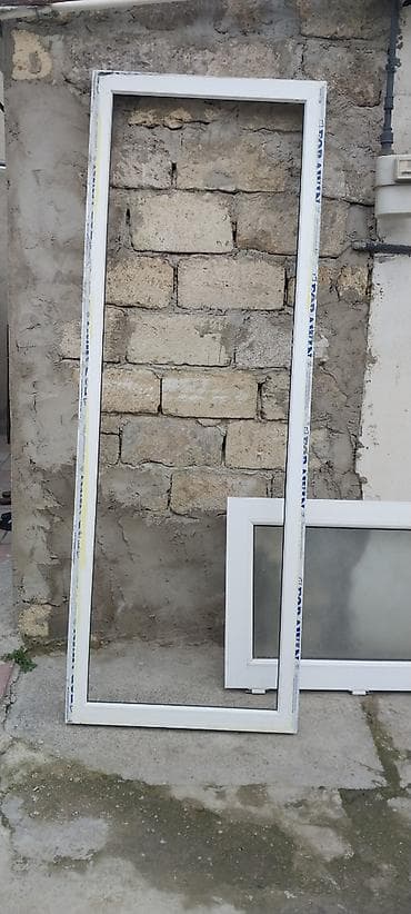 Siyirmə qapılar: İşlənmiş Plastik qapı 75x220 sm Çərçivə ilə, Zəmanətli, Ödənişli quraşdırma, Ünvandan götürmə — 5